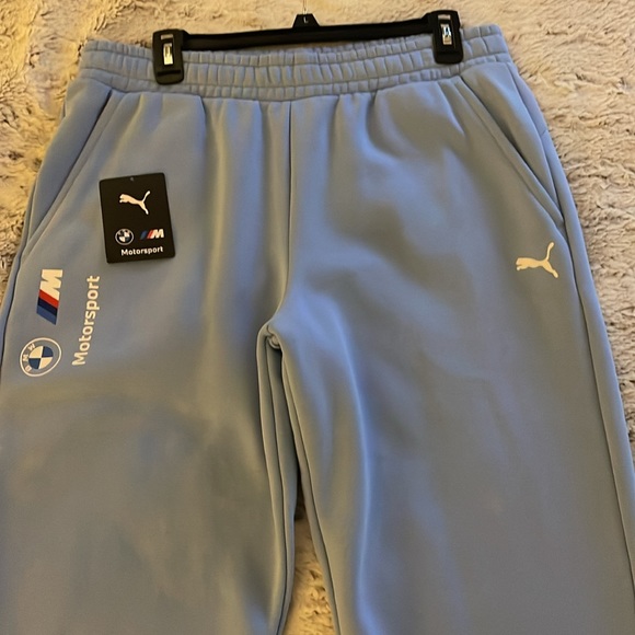Puma BMW Large Sweatpants New With Cut Tags - Picture 2 of 10